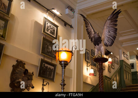 Interior of The Trading House bar, restaurant and pub in Glasgow, Scotland, UK. Stock Photo