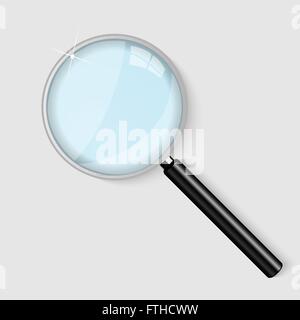 Magnifying glass vector illustration Stock Vector