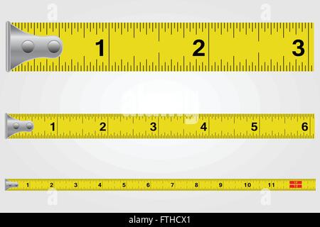 Tape Measure Illustration Stock Vector