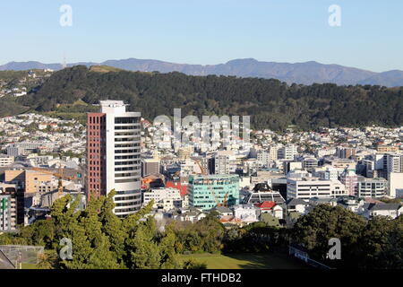 Wellington City, New Zealand Stock Photo