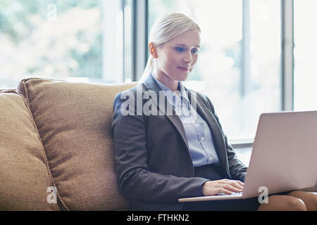 Taking a break from work Stock Photo