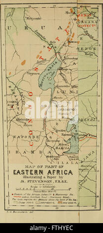 The Arabs in Central Africa and at Lake Nyassa - with correspondence with H.M. Secretary of State for Foreign Affairs on the attitude of Portugal (1888) Stock Photo