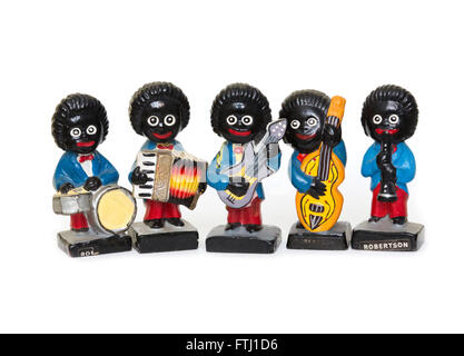 Robertson's golliwog collection Stock Photo