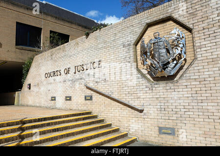 Southampton, Hampshire, UK. 29th March, 2016. The trial of a man accused of throwing acid into the face of a  woman leaving her blind has started at the City's  Crown Court in  this morning.  The jury has been sworn in before his honour Judge Ralls QC.  The defendant Billy Midmore, 23, has pleaded not guilty to causing grievous bodily harm with intent. He has denied any involvement in the attack that happened on the 18th September 2015 outside the  Turtle Bay in Guildhall Square Southampton. Credit:  uknip/Alamy Live News Stock Photo