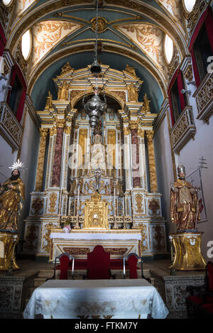 Interior of Church of Sao Pedro, Largo Terreiro de Jesus, Salvador, Bahia, Brazil Stock Photo