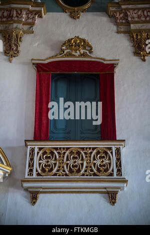 Interior of Church of Sao Pedro, Largo Terreiro de Jesus, Salvador, Bahia, Brazil Stock Photo