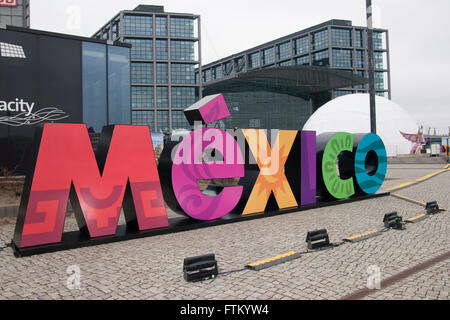 Mexico Tourism Marketing. Berlin, Germany. Stock Photo