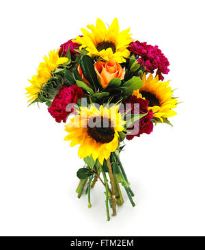 Bunch of colouful flowers Stock Photo