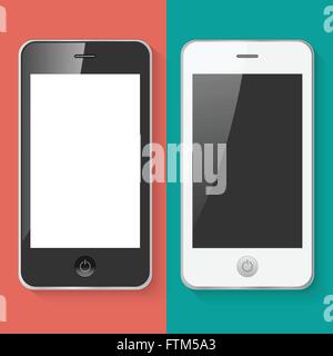 vector; phone; vintage; retro; smart; cell; icon; background; business; screen; white; tablet; shine; network; display; media; b Stock Vector