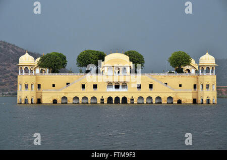 Jal Mahal - Water Palace in the Man Sagar Lake in Jaipur city in india Stock Photo