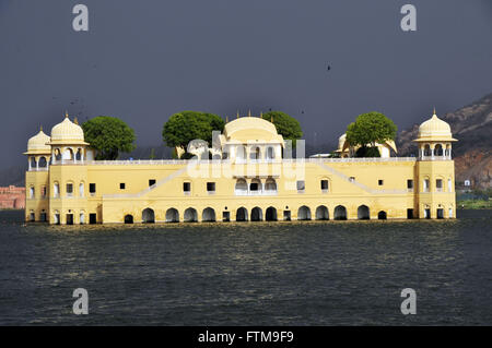 Jal Mahal - Water Palace in the Man Sagar Lake in Jaipur city in india Stock Photo