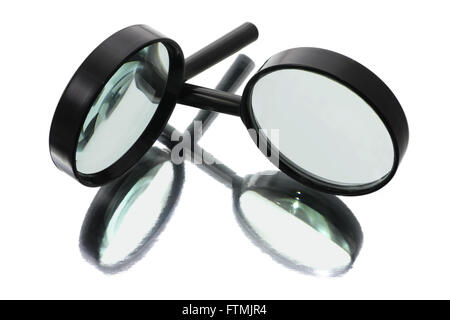 Magnifying Glasses Stock Photo