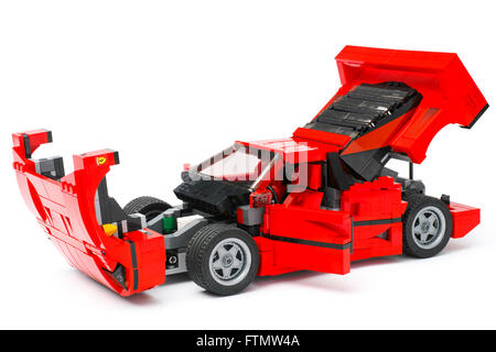 Photo libre de droit de Lego Créateur Ferrari F40 banque d'images et plus  d'images libres de droit de Lego - Lego, Voiture, Ferrari F40 - iStock