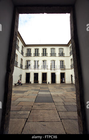 Internal Praca do Paco Imperial - construction opened in 1743 and restored in 1985 Stock Photo