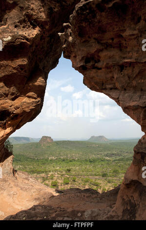 Portal of the National Park of Chapada das Mesas Stock Photo