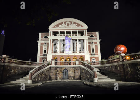 Teatro Amazonas - built in 1896 during the rubber boom Stock Photo