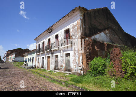 Colonial buildings in the city center Stock Photo