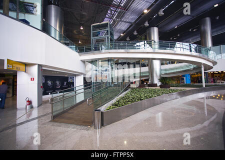 Ramp to the first floor at the International Airport of Sao Paulo / Guarulhos Stock Photo