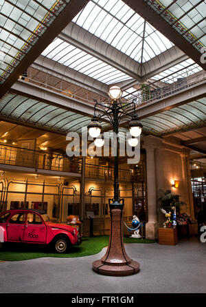 Art Nouveau Brussels: Comic Book Museum Stock Photo