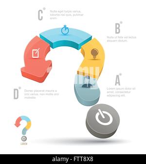 Info business plan navigation loop map infographic roadmap vector ...