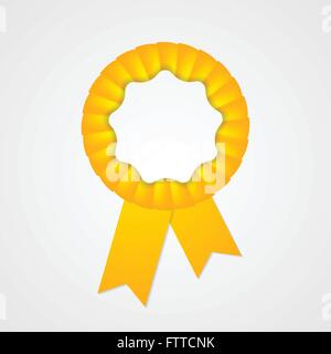 Bright orange vector abstract rosette design. Vector background Stock Vector