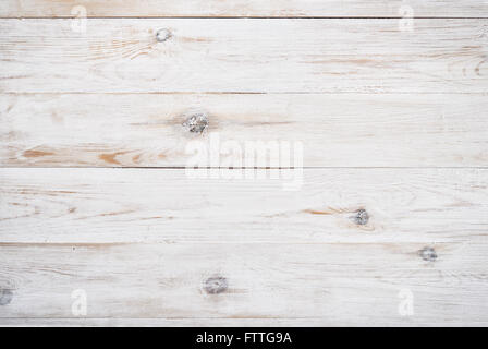 Old white painted wooden background Stock Photo