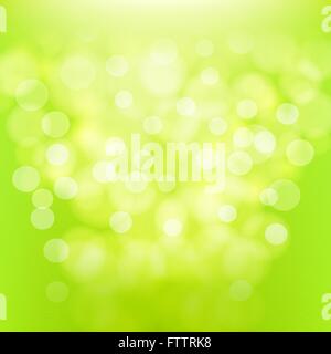 Abstract green blurred background. vector illustration Stock Vector