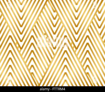 minimalist golden abstract background with stripes. vector Stock Vector