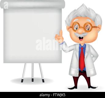 Professor teaching Stock Vector