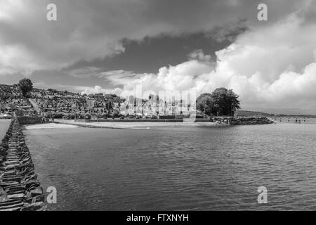 Abbey cemetery on the shores of Bantry Bay County Cork Ireland Stock Photo