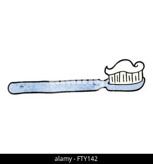 freehand textured cartoon toothbrush Stock Vector Image & Art - Alamy