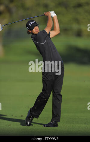 Orlando, Florida, USA. 26th Mar, 2009. Adam Scott on the 10th hole during the first round of the Arnold Palmer Invitational at the Bay Hill Club and Lodge on March 26, 2009 in Orlando, Florida. ZUMA Press/Scott A. Miller © Scott A. Miller/ZUMA Wire/Alamy Live News Stock Photo