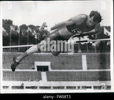 Robert Shavlakadze 1960 Olympic high jump champion Stock Photo Alamy