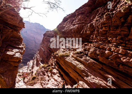 Devil's Throat, Garganta del Diablo, Quebrada de las Conchas, Salta, Argentina Stock Photo