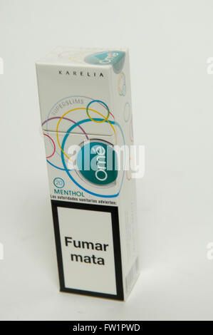 Karelia ome distinct light cigarette hi-res stock photography and images
