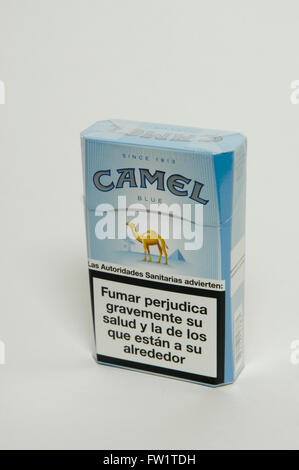 Camel Blue Tobacco Cigarettes Packet Stock Photo - Alamy