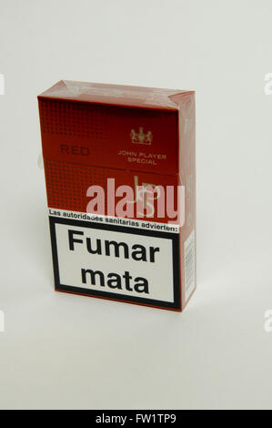 jps cigarettes old packaging John player special cigarettes on hi-res stock photography and images