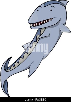 Barracuda fish Stock Vector