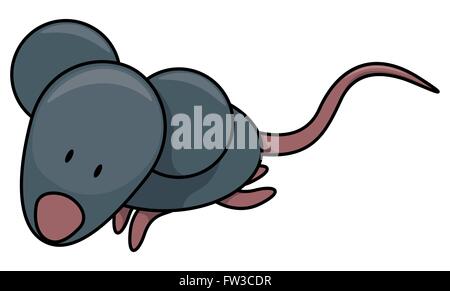 Baby mouse Stock Vector
