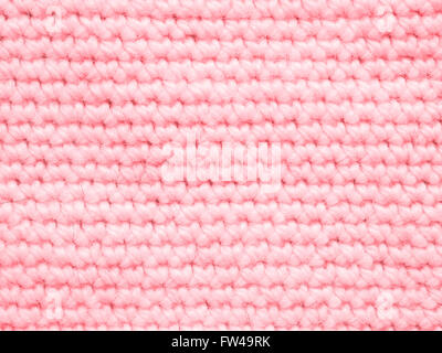 light pink knitted Jersey as textile background Stock Photo