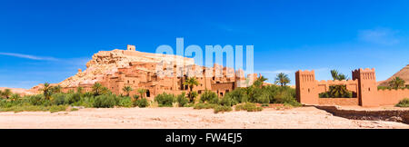 Ancient city of Ait Benhaddou in Morocco Stock Photo