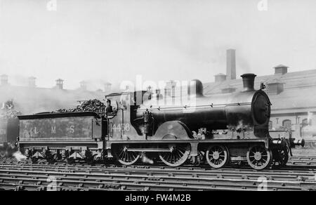 Rebuilt Caledonian Railway Dunalastair III 4-4-0 No.901 as LMS 14436 Stock Photo