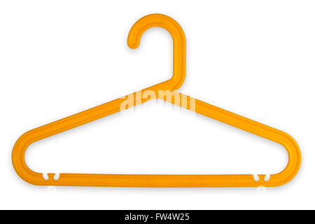 Cloth Hanger isolated on white background Stock Photo
