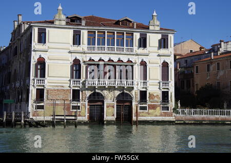 Venice Italy Palazzo Malipiero-Cappello Stock Photo