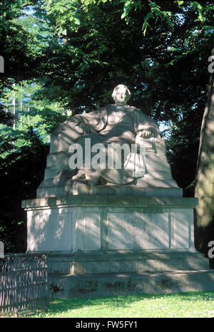 Statue of Richard Wagner, the German composer, is on permanent display ...