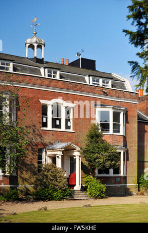 Gad's Hill Place, Higham, above Rochester, Kent, the home of novelist Charles Dickens from 1857 until his death in1870; aspired Stock Photo