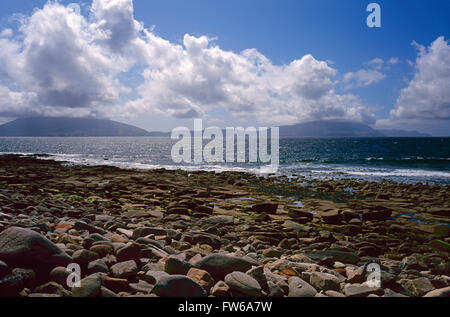 Achill Island from Belmullet Peninsula, County Mayo, Ireland Stock Photo