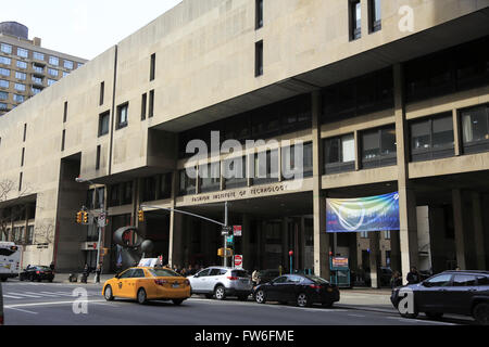 Exterior view of Fashion Institute of Technology, Manhattan, New York City, USA Stock Photo