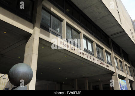 Exterior view of Fashion Institute of Technology, Manhattan, New York City, USA Stock Photo