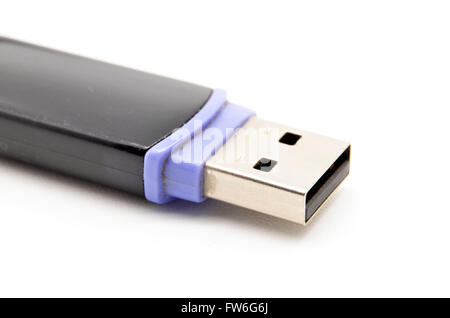 Usb flash memory isolated on white backround Stock Photo